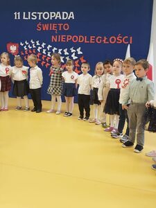 Narodowe Święto Niepodległości w Przedszkolu Nr 1 z oddz. integracyjnym  