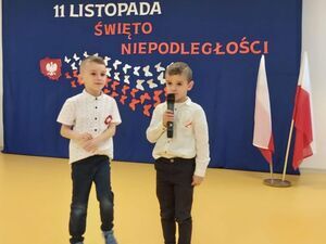 Narodowe Święto Niepodległości w Przedszkolu Nr 1 z oddz. integracyjnym  