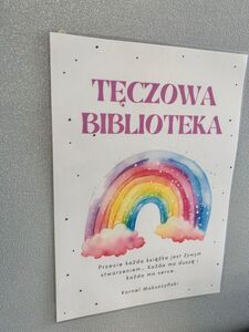 Biblioteka w Przedszkolu Tęcza w Międzyrzeczu  