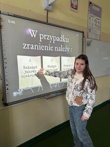 Udział uczniów z klas 1-3 w Programie „Ratujemy i Uczymy Ratować”