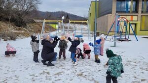 „Ferie na wesoło” w Przedszkolu Nr 1 w Strzegomiu