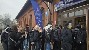 Maturzyści z ZS w Strzegomiu z wizytą w Collegium Witelona w Legnicy