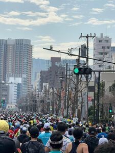 S12 on tour… Tokyo Marathon!