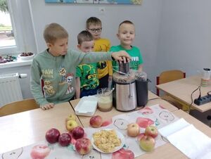 Dzień Jabłka w PSP w Olszanach 