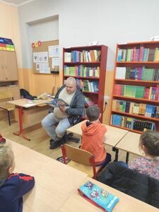 Dzień Głośnego Czytania w PSP w Olszanach 