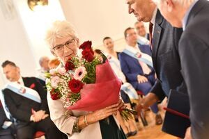 Krystyna Rynkiewicz Honorowym Obywatelem Strzegomia 