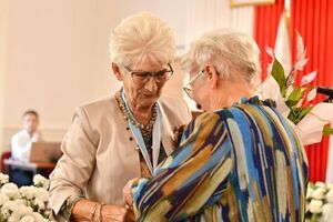 Krystyna Rynkiewicz Honorowym Obywatelem Strzegomia 
