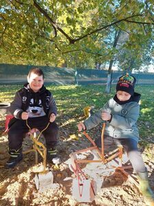 Wykopki w Zagrodzie Edukacyjnej „Ostoja nad Młynówką” w Mościsku