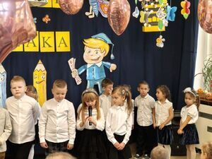 Uroczystość Pasowania na Starszaka w Publicznym Przedszkolu nr 4 im. Pszczółki Mai w Strzegomiu