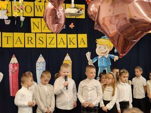 Uroczystość Pasowania na Starszaka w Publicznym Przedszkolu nr 4 im. Pszczółki Mai w Strzegomiu