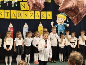 Uroczystość Pasowania na Starszaka w Publicznym Przedszkolu nr 4 im. Pszczółki Mai w Strzegomiu