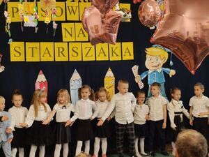 Uroczystość Pasowania na Starszaka w Publicznym Przedszkolu nr 4 im. Pszczółki Mai w Strzegomiu