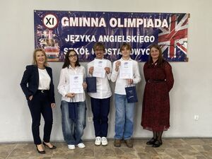 XI Gminna Olimpiada Języka Angielskiego 