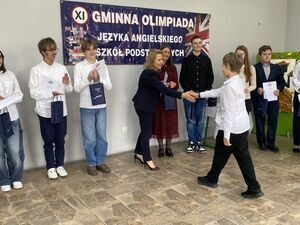 XI Gminna Olimpiada Języka Angielskiego 