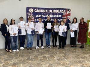 XI Gminna Olimpiada Języka Angielskiego 