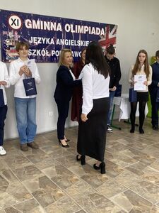 XI Gminna Olimpiada Języka Angielskiego 