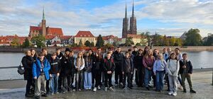Uczniowie z Jaroszowa na wycieczce we Wrocławiu