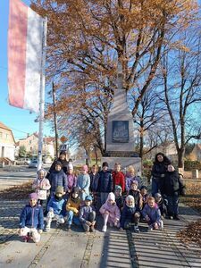 Narodowe Święto Niepodległości w Publicznym Przedszkolu nr 4 im. Pszczółki Mai  w Strzegomiu
