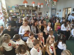 Narodowe Święto Niepodległości w Publicznym Przedszkolu nr 4 im. Pszczółki Mai  w Strzegomiu