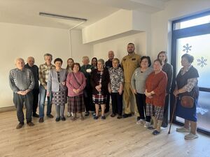 Wizyta strażaka w naszym Dziennym Domu Pomocy