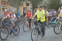  Happening Rowerowy organizowany w ramach Europejskiego Dnia Zrównoważonego Transportu.