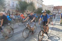  Happening Rowerowy organizowany w ramach Europejskiego Dnia Zrównoważonego Transportu.