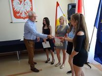 Uroczyste zakończenie roku szkolnego 2018/2019 w LO w Świebodzicach