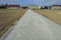 Budowa Parku Sportowego- droga z kostki brukowej