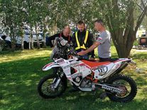 Dwukrotny Mistrz Świata w rajdach motocyklowych odwiedził Świebodzice