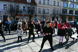 Uczestnicy akcji  One Billion Rising (Nazywam się Miliard)