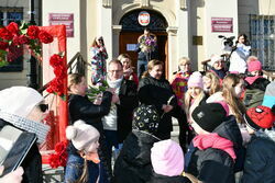 Uczestnicy akcji  One Billion Rising (Nazywam się Miliard)