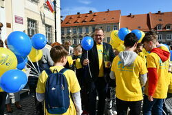 Uczestnicy akcji „Pola Nadziei”