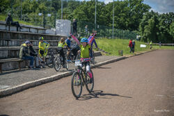 Uczestnicy Ligi MTB XC Aglomeracji Wałbrzyskiej