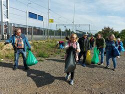 Uczestnicy akcji Posprzątajmy Świebodzice