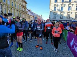 Uczestnicy Świebodzickiego Biegu Piątka&Dycha