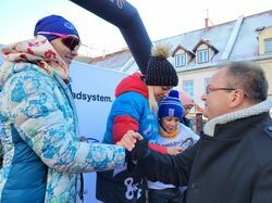 Uczestnicy Świebodzickiego Biegu Piątka&Dycha