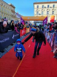 Uczestnicy Świebodzickiego Biegu Piątka&Dycha