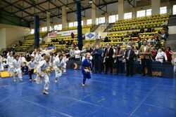 Uczestnicy Super Ligi Judo w Świebodzicach