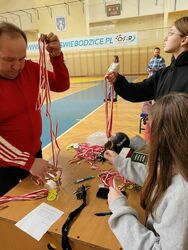 Uczestnicy Dolnośląskich Igrzysk Dzieci w Mini Piłce Ręcznej 