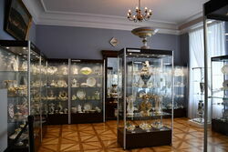 Sale wystawiennicze w Muzeum Porcelany