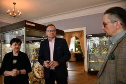 Sale wystawiennicze w Muzeum Porcelany