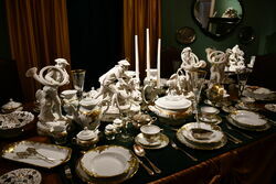 Sale wystawiennicze w Muzeum Porcelany