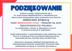 Podziękowanie