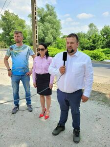 Odbiór budowy kanalizacji deszczowej w ul. Olszańskiej