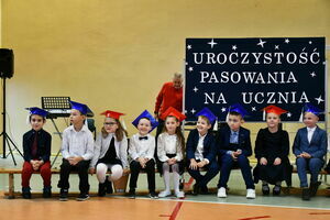 Pasowanie na pierwszoklasistę w SP nr 4