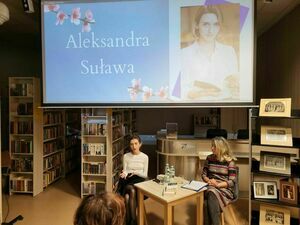 Spotkanie autorskie z Panią Aleksandrą Suławą
