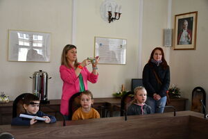 Przedszkolaki z wizytą u Burmistrza Miasta