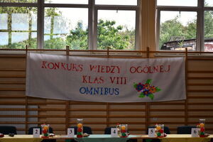 Miejski Konkurs Wiedzy Ogólnej Klas Ósmych „Omnibus”