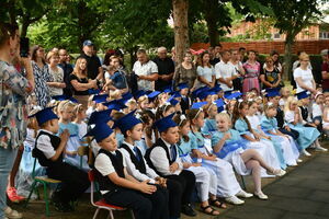 Piękna uroczystość pożegnania przedszkolaków