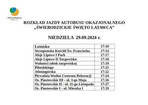 Rozkład jazdy